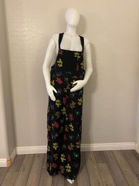Grateful Dead Dancing Colorful Bears Overalls